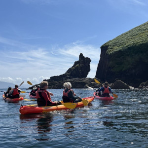 Kayak tours of the Dingle Coastline.